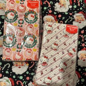 Gift Bundle Set of 64 Hello Kitty Holiday Paper Guest Towels for Parties NWT